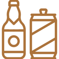 Holds Cans & Bottles